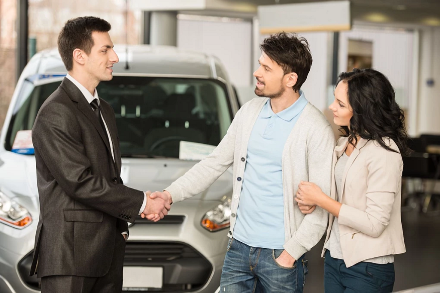 negotiating the price of a new car